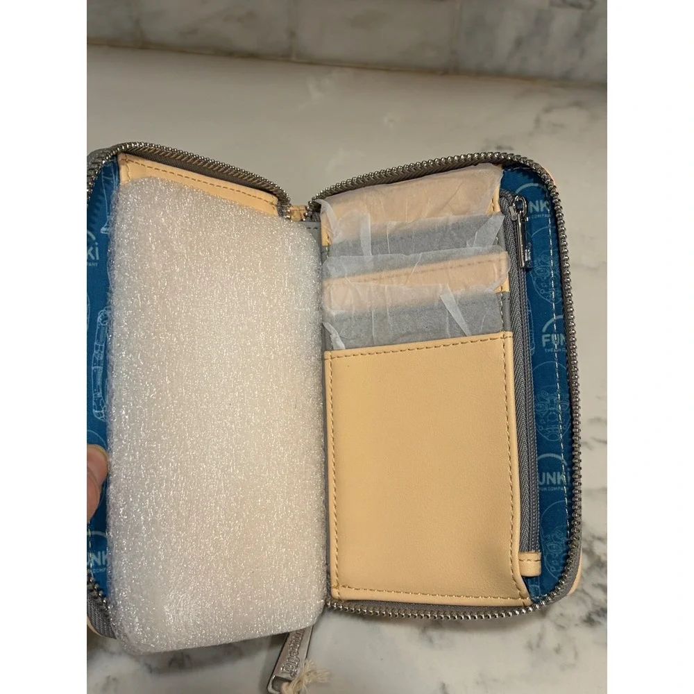 Loungefly M3GAN‎ Cosplay Zip Around Wallet Lenticular Horror Tan MEWA0001 NWT